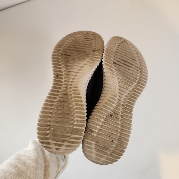 Skechers Mens Slip On Running Shoes Sneakers Navy Blue Size 7 Memory Foam 52649 - Picture 7 of 8